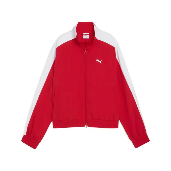 Puma T7 Relaxed Track Jacket Kırmızı Kadın Ceket