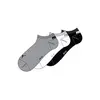Puma Unısex Sneaker Plaın 3P Gri, Beyaz, Siyah Unisex 3Lü Yüksek Sneaker Çorap