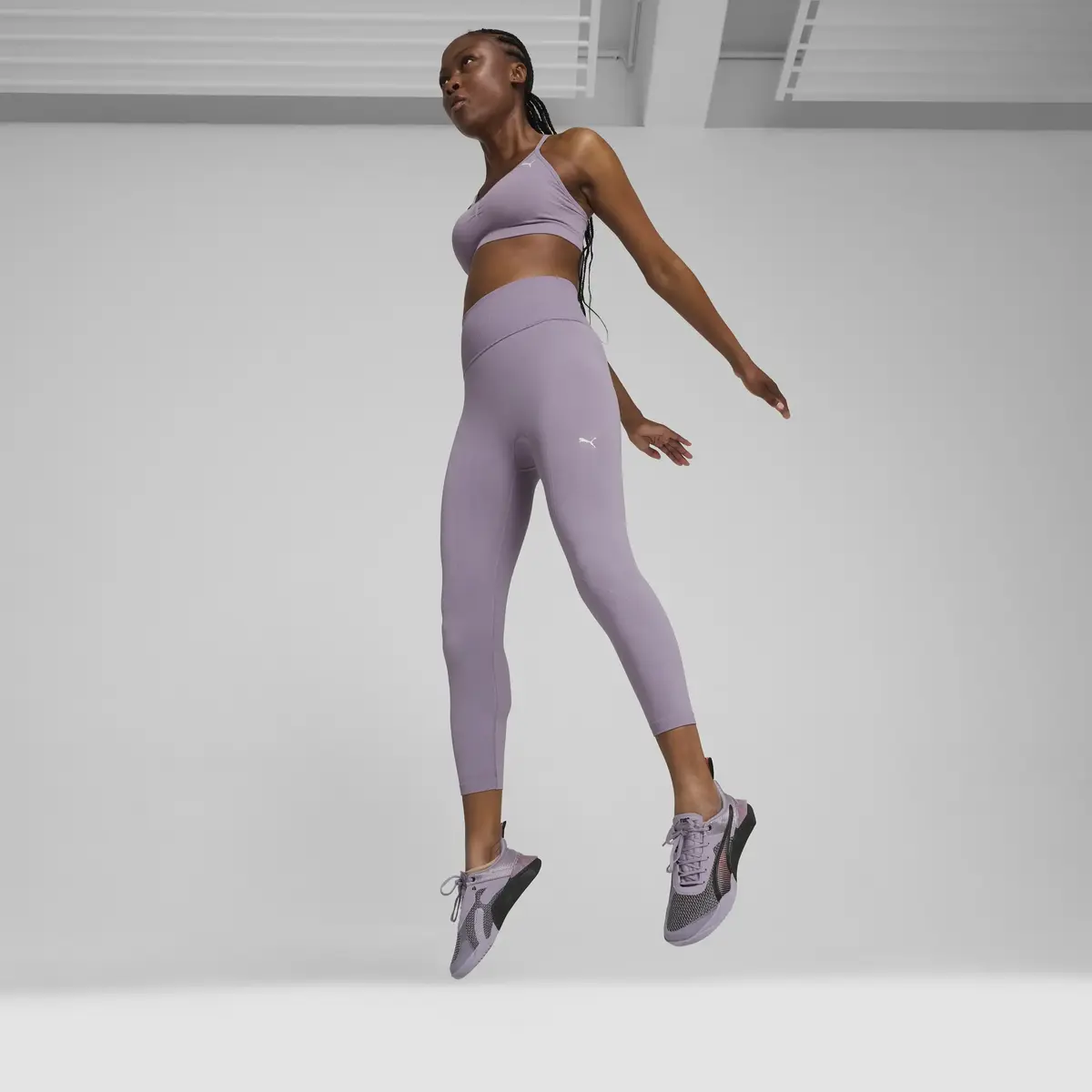 Puma SHAPELUXE SEAMLESS TIGHT Mor Kadın Tayt