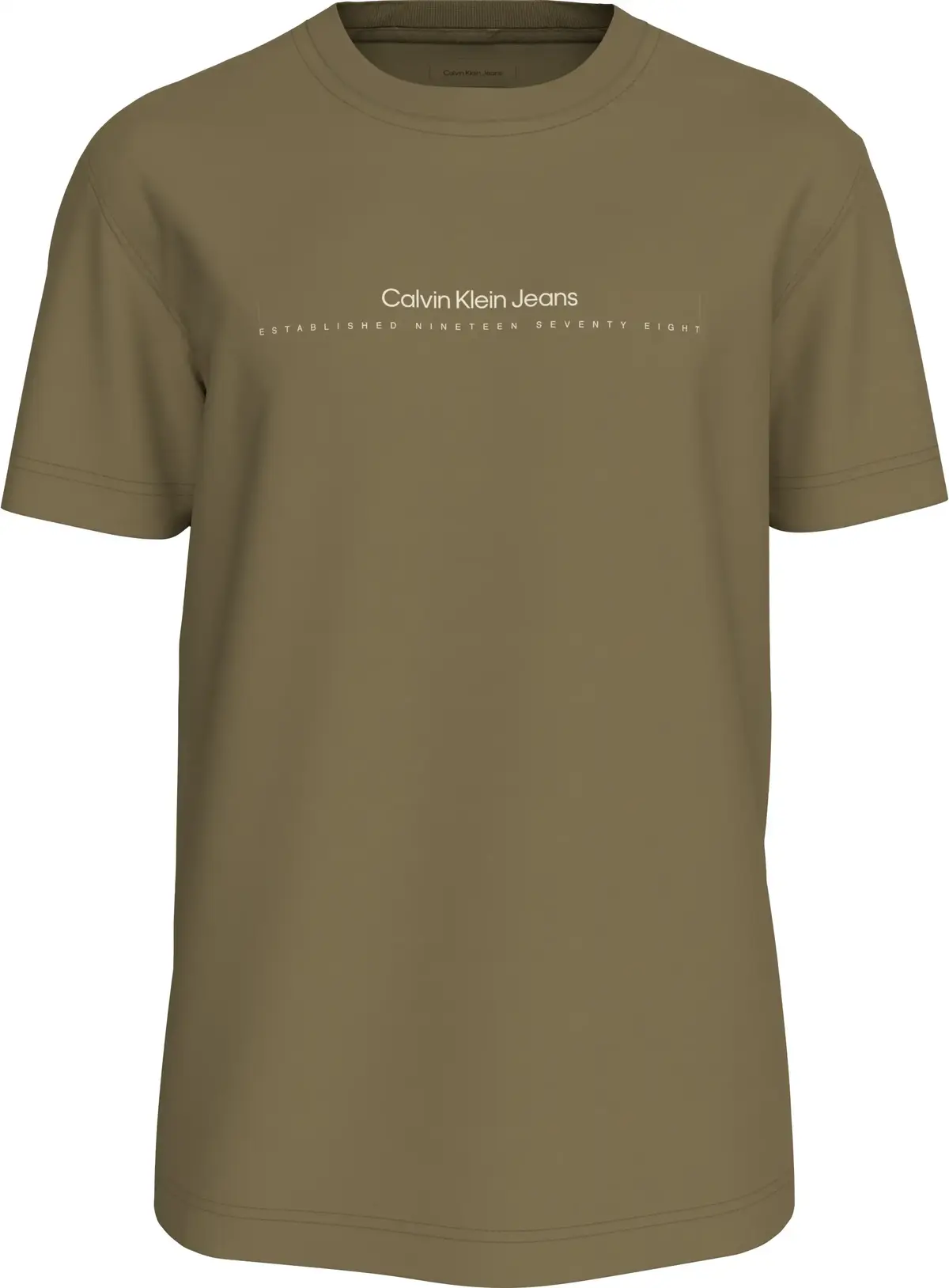 Calvin Klein MINIMAL LOGO TEE, LFF Kahverengi Erkek T-Shirt & Polo