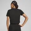 Puma TAD ESSENTIAL W Baby Tee Siyah Kadın Crop