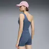 Puma W SHAPE 2:1 TANK Mavi Kadın T-Shirt & Polo
