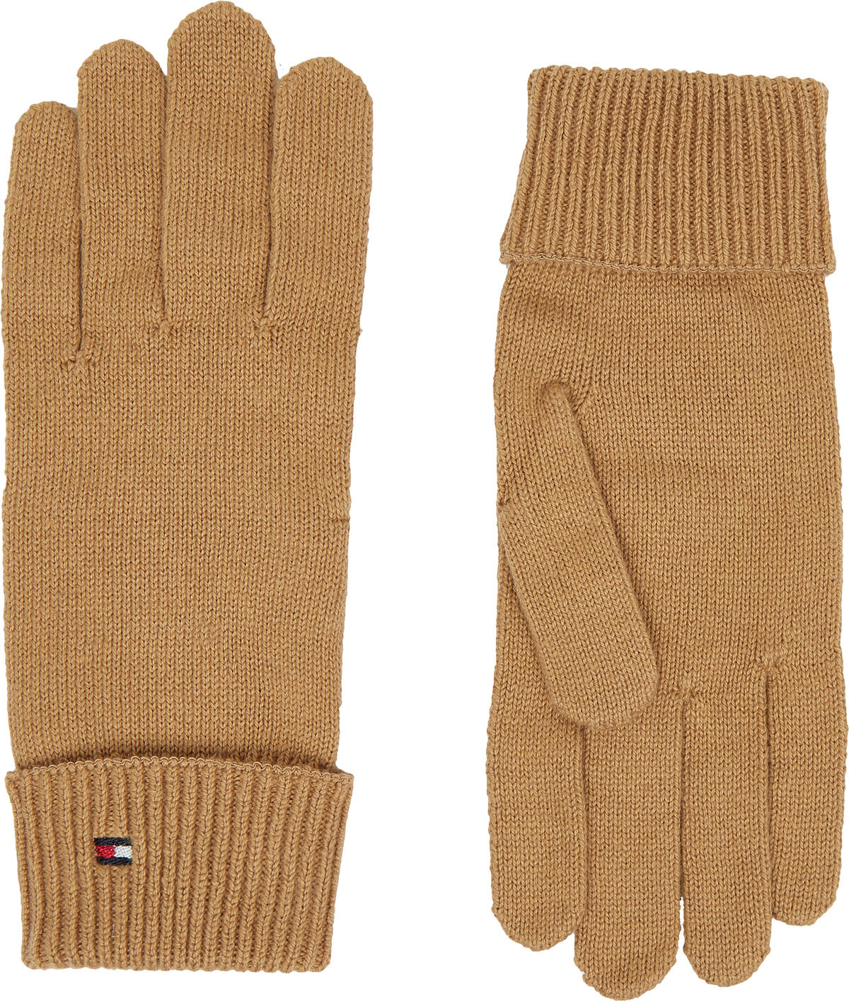 Tommy Hilfiger ESSENTIAL FLAG GLOVE Kadın Kahverengi Eldiven