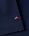 Tommy Hilfiger DC MERCERIZED S/S TE, DCC Lacivert Erkek T-Shirt & Polo