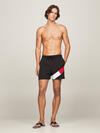 Tommy Hilfiger ESSENTIAL TH BEACH S Erkek Siyah Terlik