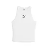 Puma CLASSICS Ribbed Slim Tank Beyaz Kadın T-Shirt
