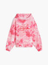 Calvin Klein TIE DYE MONOGRAM HOO Kadın Pembe Hoodie