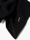 Calvin Klein DADDY WOOL KNIT SCAR Erkek Siyah Atkı