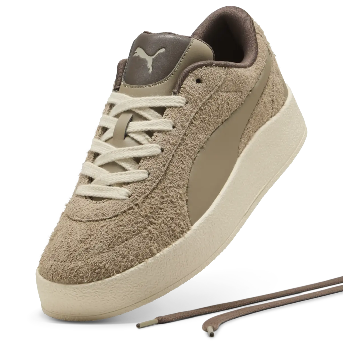 Puma CA Luxe Fuzzy Kahverengi Unisex Spor Ayakkabı