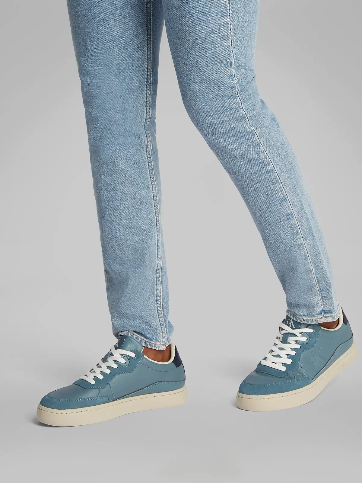 Calvin Klein CLASSIC CUPSOLE Mavi Erkek Günlük Spor Ayakkabı