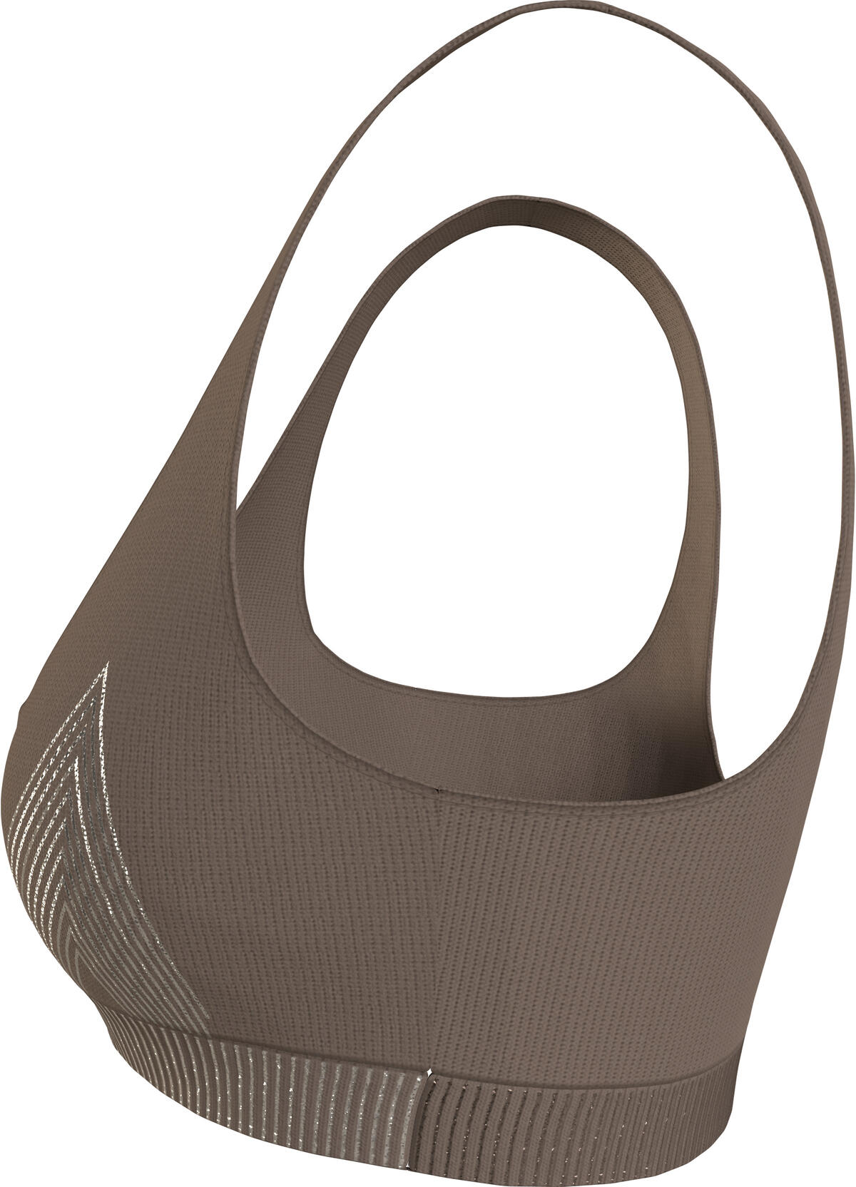 Calvin Klein TRIANGLE BRALETTE Kadın Kahverengi Bikini Üstü