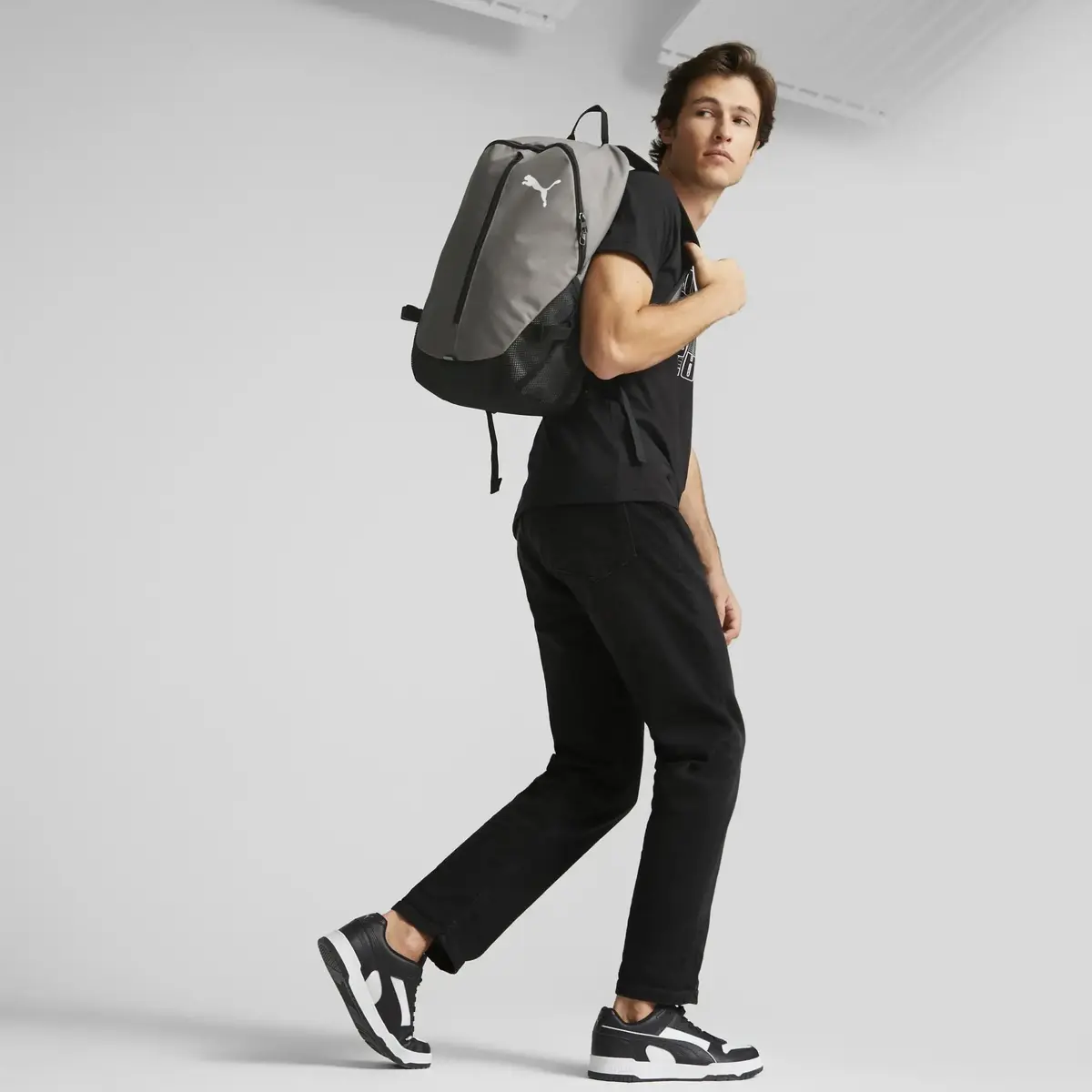 Puma Plus Gri Sırt Çantası