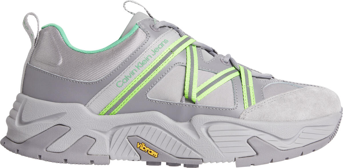 Calvin Klein CHUNKY RUNNER VIBRAM Erkek Gri Günlük Spor Ayakkabı