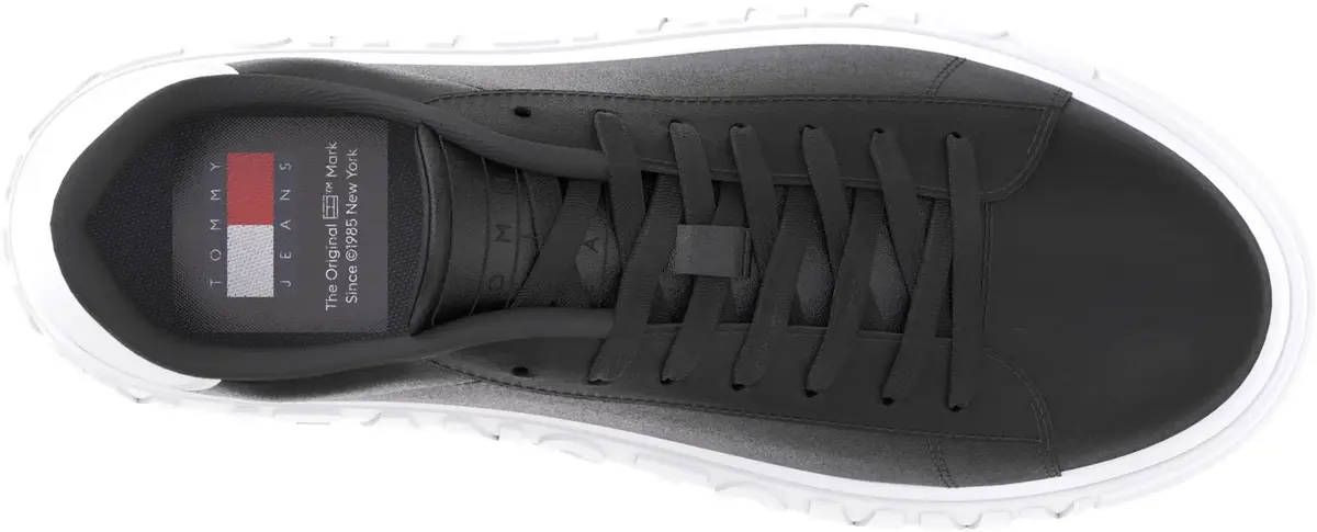 Tommy Hilfiger (NEW) TOMMY JEANS OU, BDS Siyah Erkek Spor Ayakkabı & Sneaker