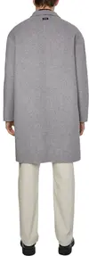 Calvin Klein DOUBLE FACE COAT Erkek Gri Mont