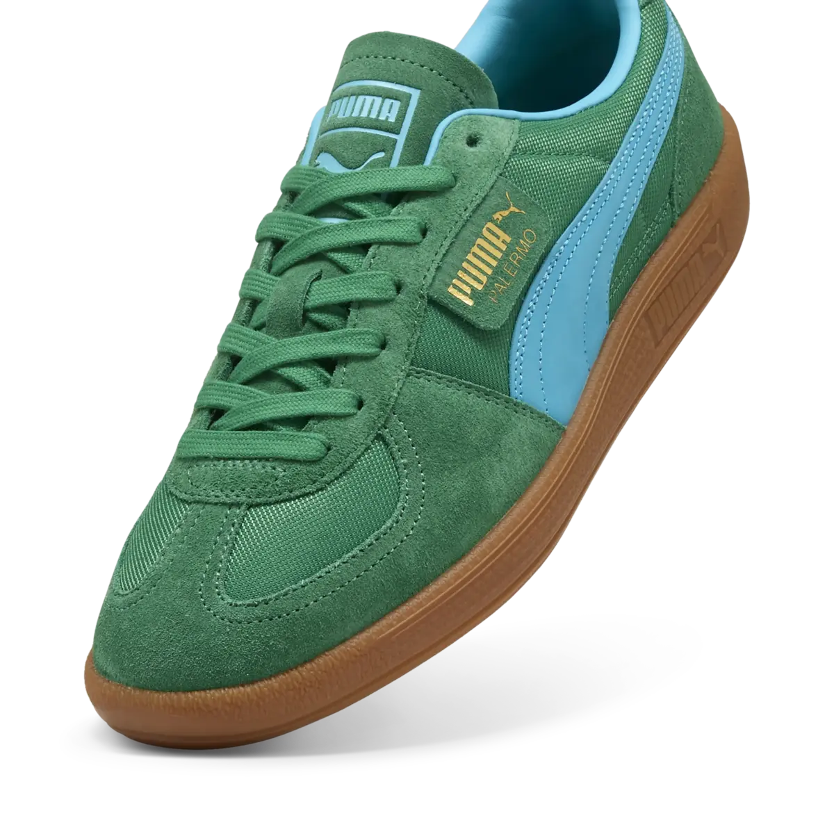 Puma Palermo Vintage Update Yeşil Unisex Spor Ayakkabı & Sneaker