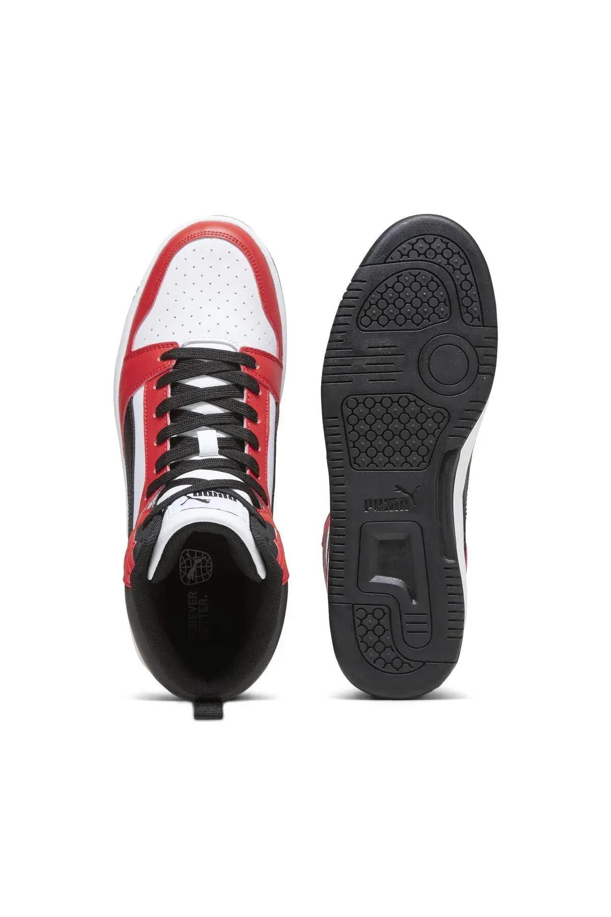 Puma Rebound v6 Beyaz Unisex Günlük Spor Ayakkabı