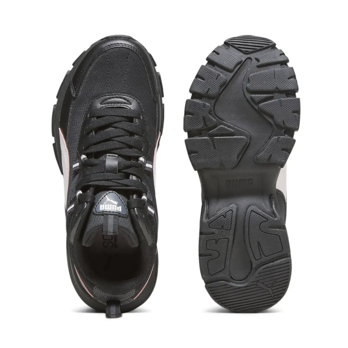 Puma Cassia Via Mid Siyah Kadın Spor Ayakkabı