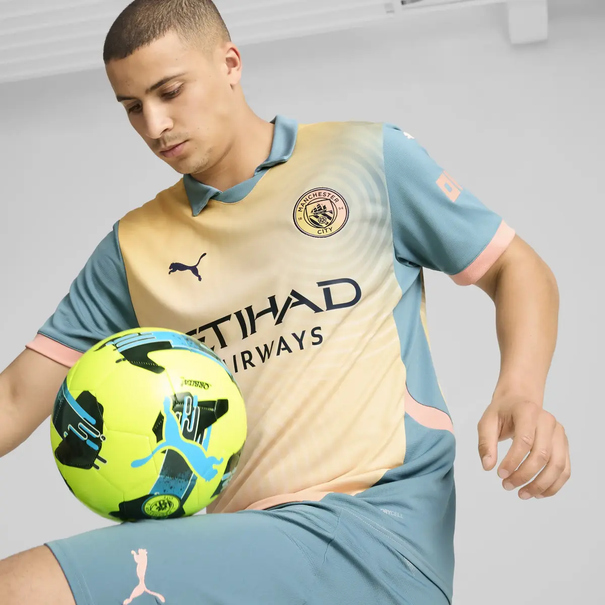 Puma MCFC Fourth Jersey Replica Erkek Forma