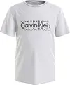 Calvin Klein INST. CUT OFF LOGO Erkek Beyaz T-Shirt