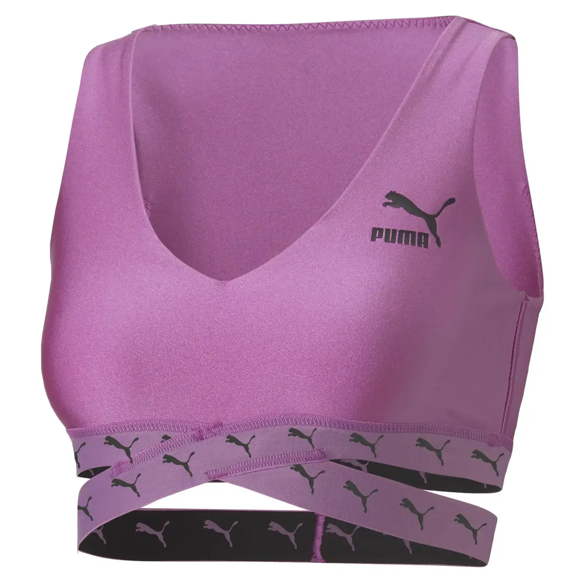 Puma Dare To Cropped Top Siyah Kadın T-Shirt