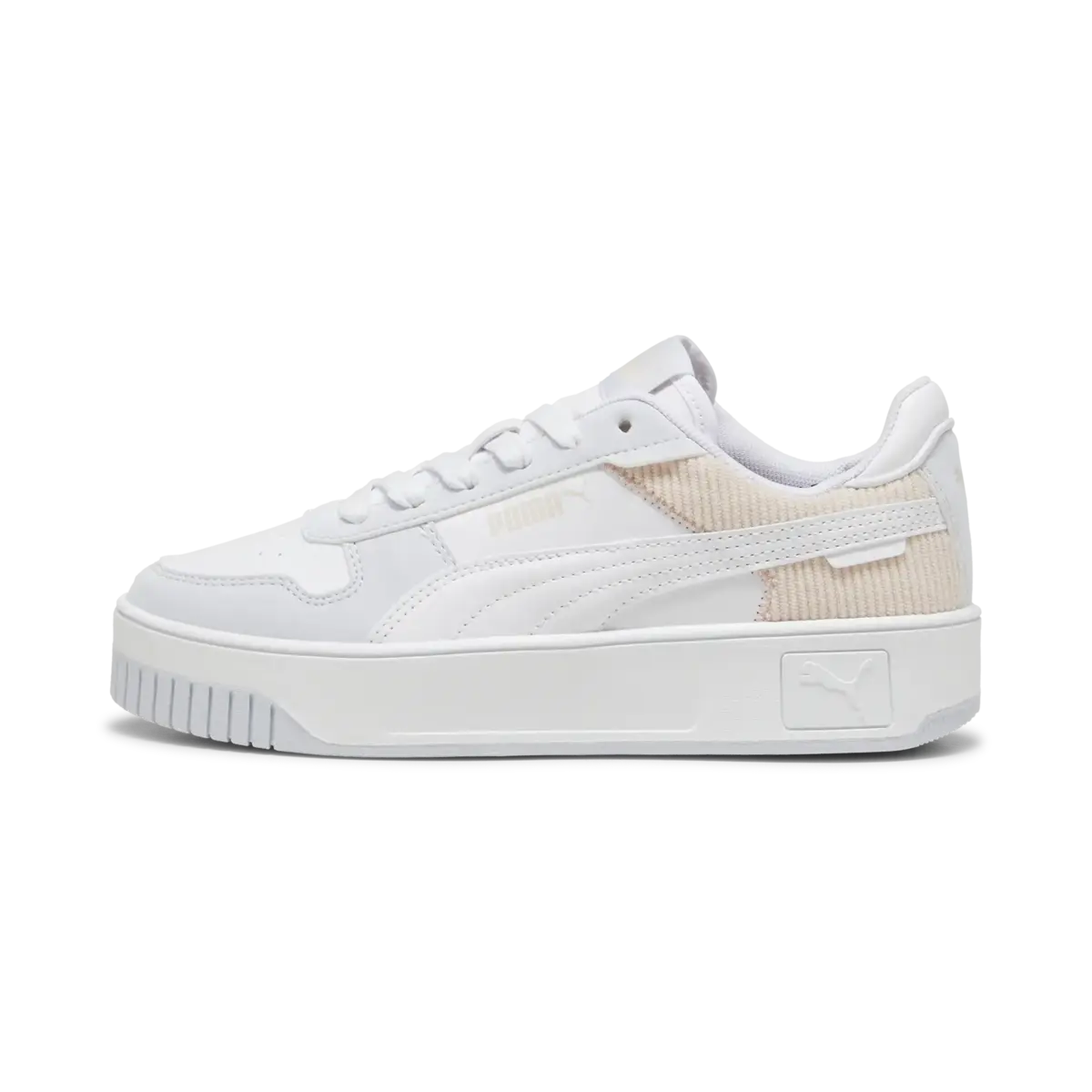 Puma Carina Street Cord Jr Beyaz Unisex Günlük Spor Ayakkabı