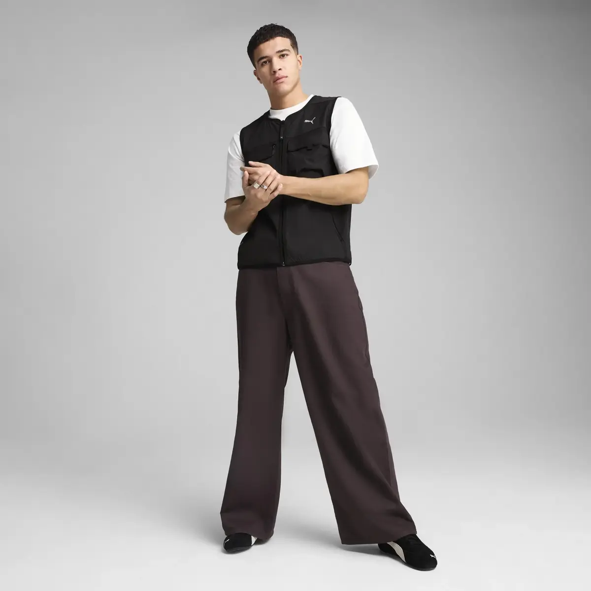 PUMATECH Cargo Vest Siyah Erkek Yelek