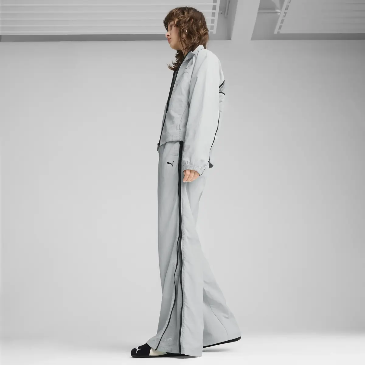 PUMA DARE TO Relaxed Pants Gri Kadın Eşofman Altı