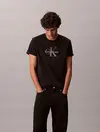 Calvin Klein SS Hero Monologo Tee 20s Siyah Erkek Tişört