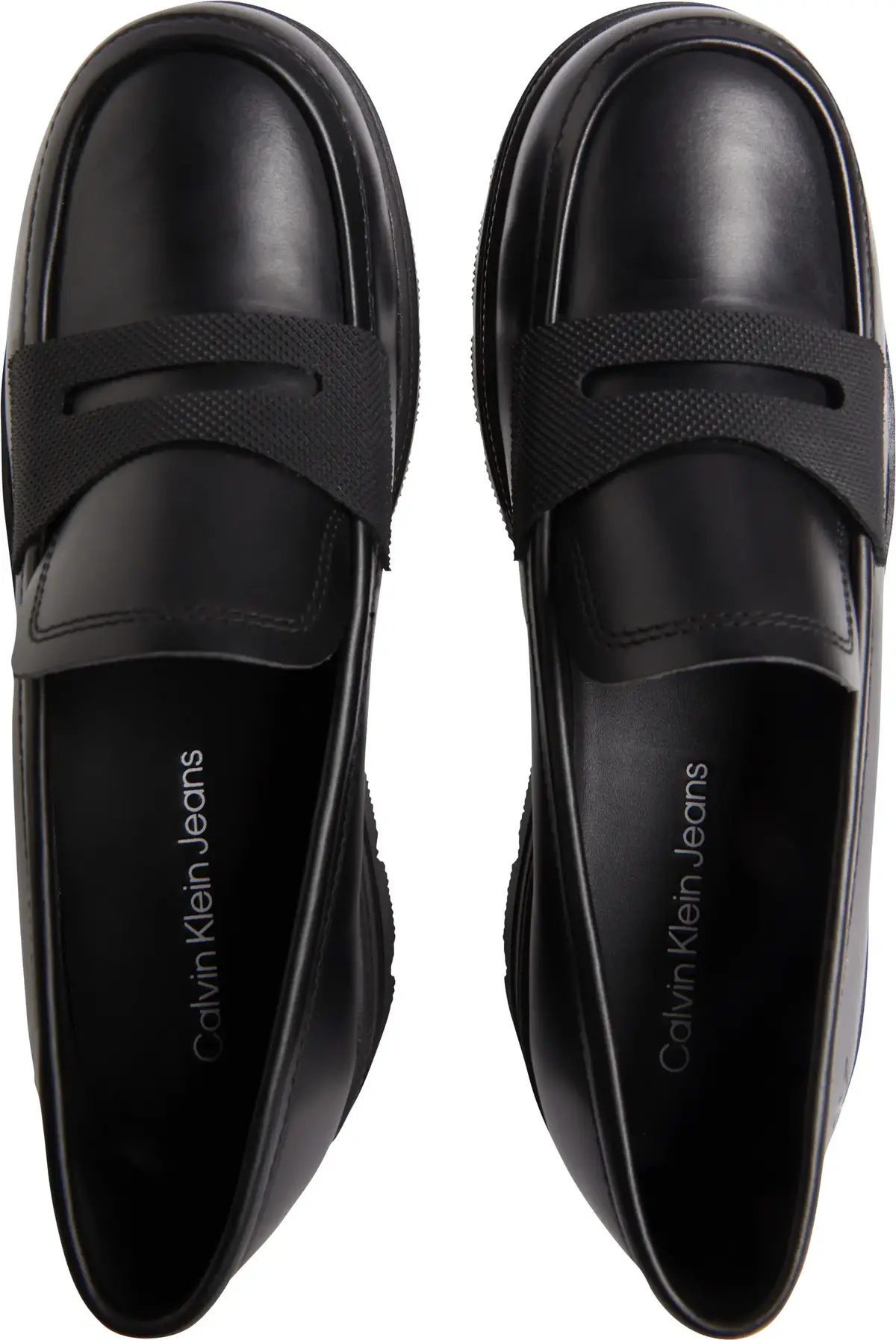 Calvin Klein CHUNKY COMBAT LOAFER Kadın Siyah Ayakkabı