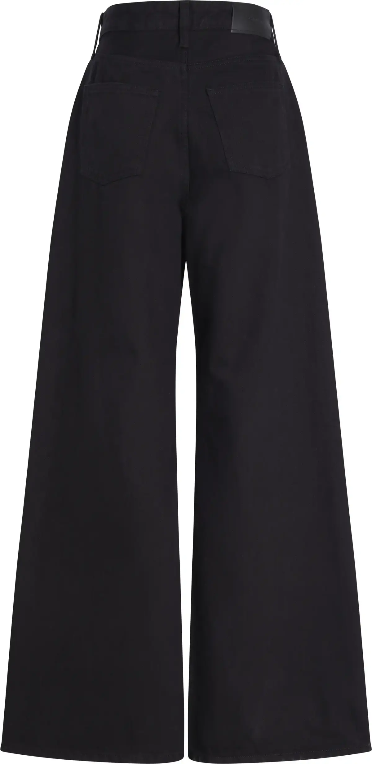 Calvin Klein HR WIDE - FOREVER BL, 1BY Siyah Kadın Jean Pantolon