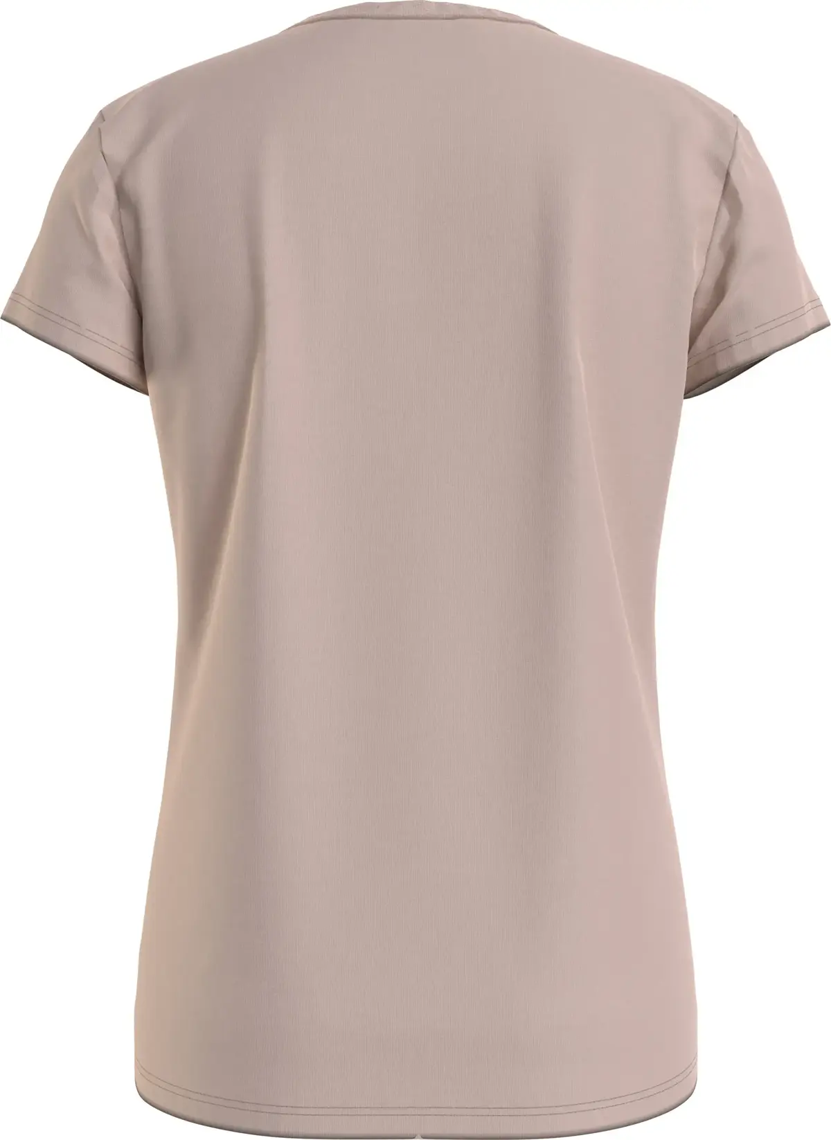 Calvin Klein MICRO MONOGRAM TOP Kadın Kahverengi T-Shirt