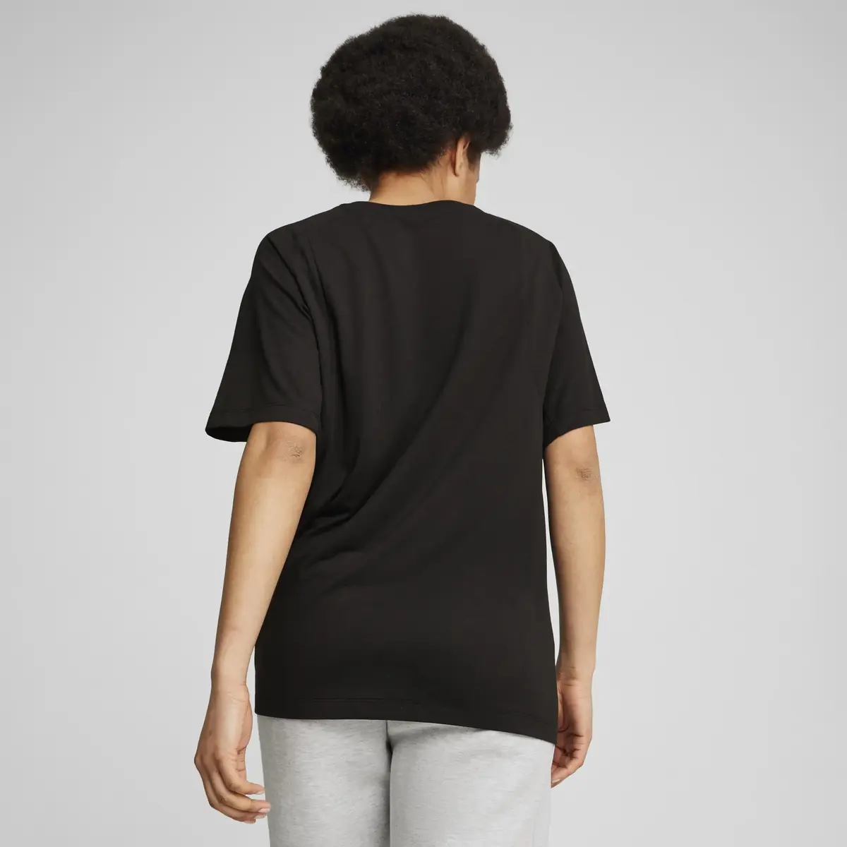 Puma EVOSTRIPE Tee Siyah Kadın T-Shirt