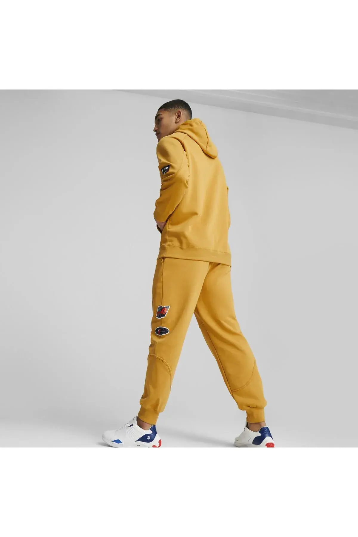 Puma BMW MMS Statement Pants Turuncu Erkek Eşofman Altı
