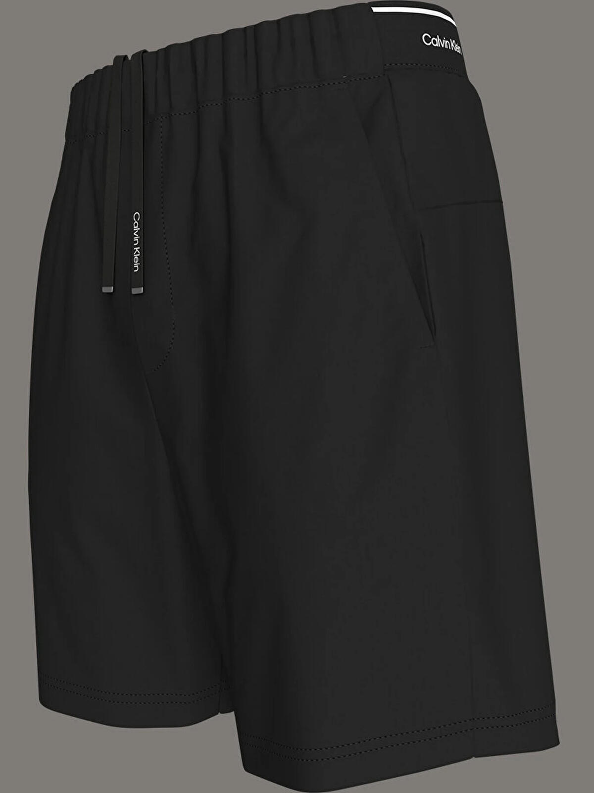 Calvin Klein WOVEN SHORT, UB1 Siyah Erkek Şort
