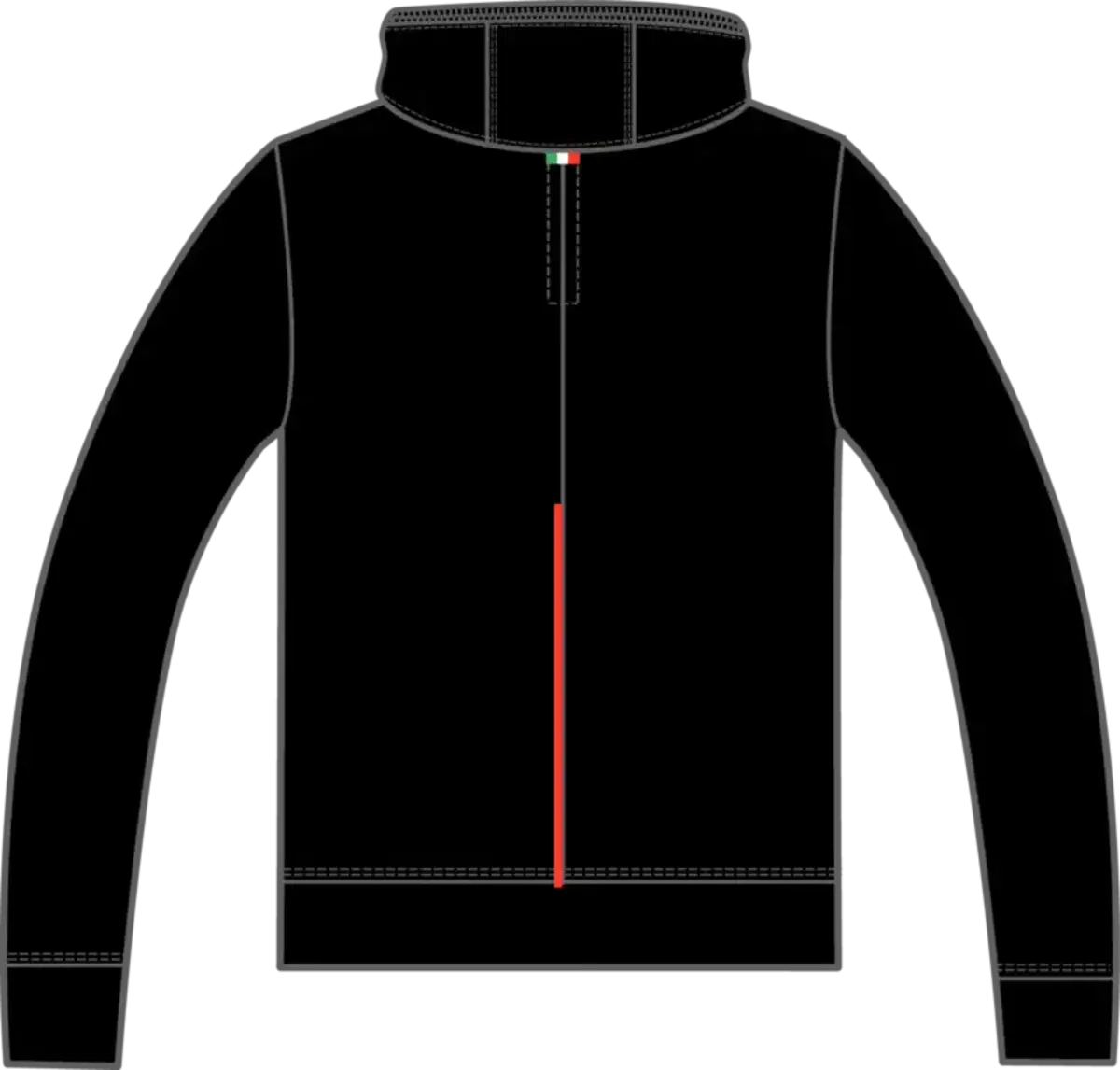 Puma Ferrari Track Jacket Siyah Erkek Sweatshirt