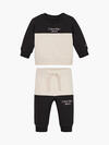 Calvin Klein HERO LOGO COLOUR BLO Bebek Siyah Eşofman Takımı