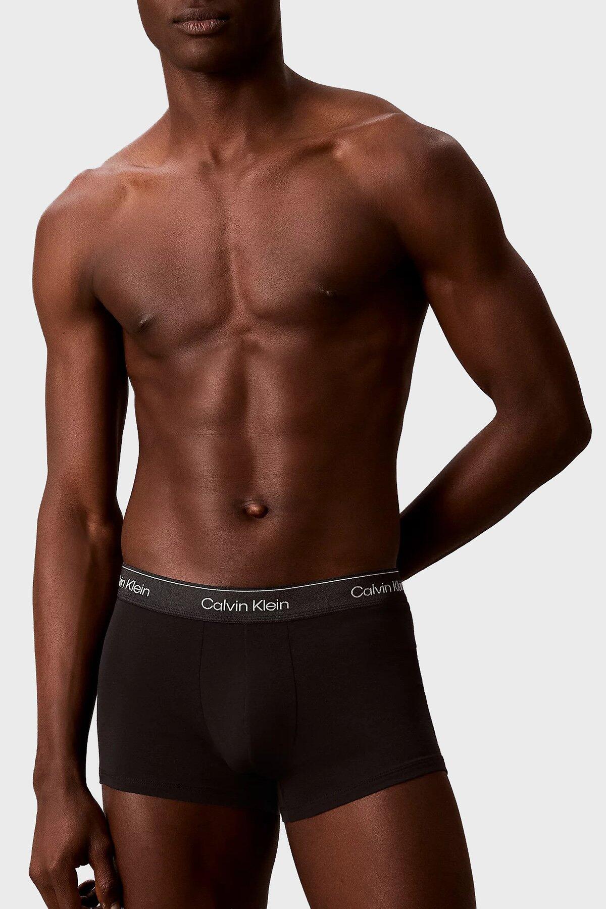 Calvin Klein TRUNK 3PK, UB1, S Siyah Erkek 3'lü Boxer