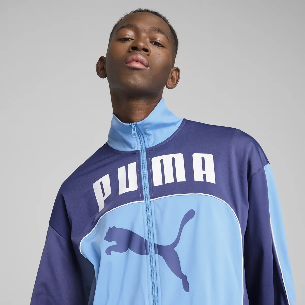 PUMA FUTURE.PUMA.ARCHIVE Jacket Mavi Erkek Ceket