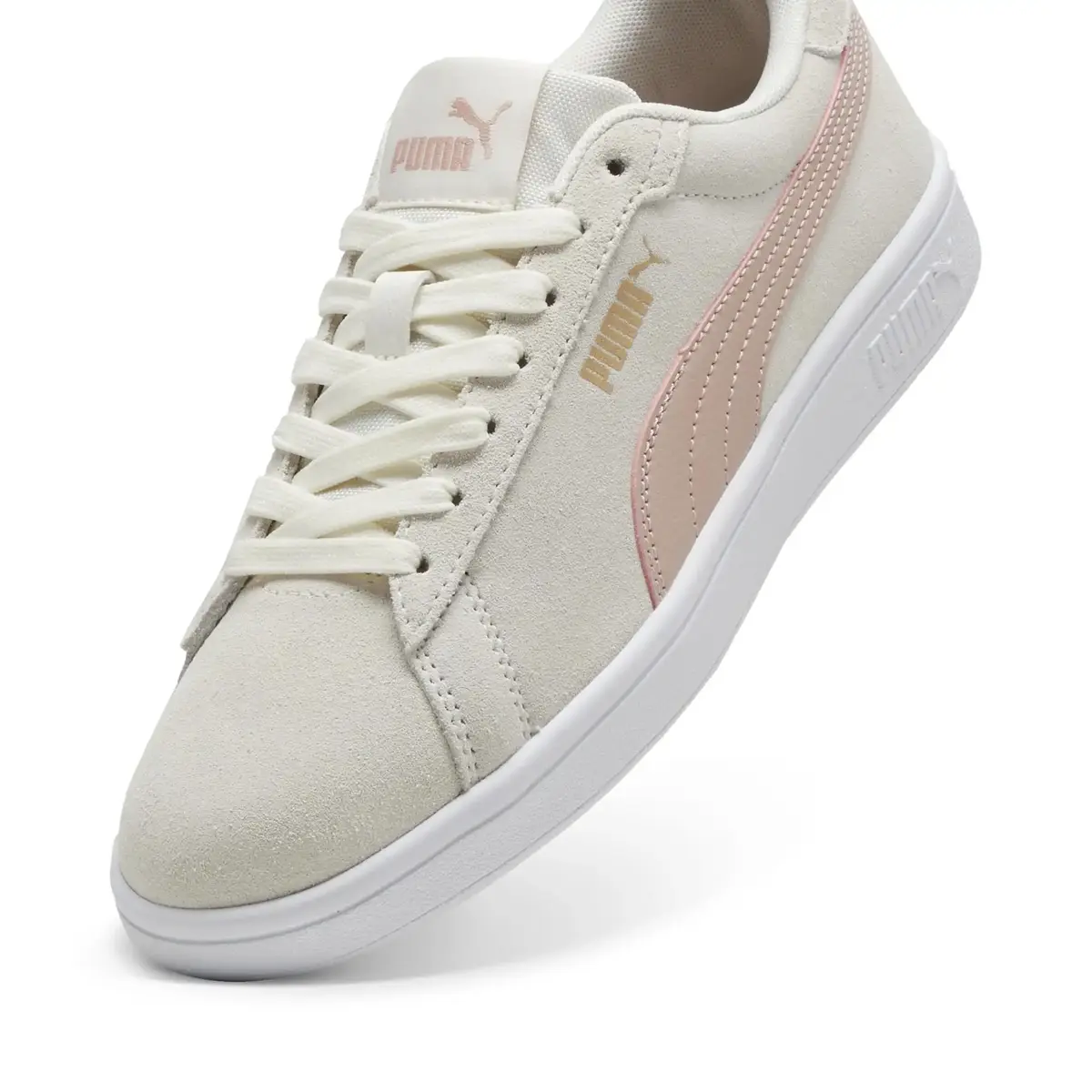 PUMA Smash 3.0 Bej Unisex Günlük Spor Ayakkabı