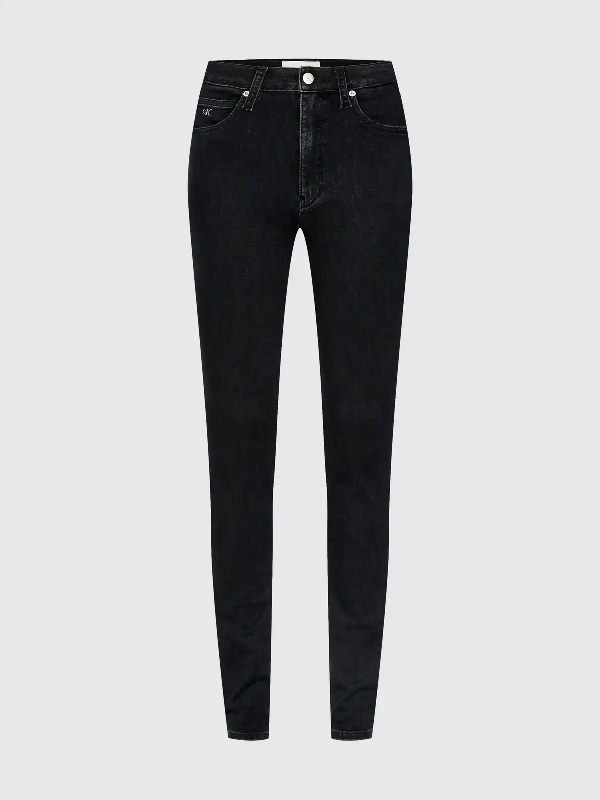 Calvin Klein CKJ 010 HIGH RISE SK Kadın Antrasit Kot Pantolon