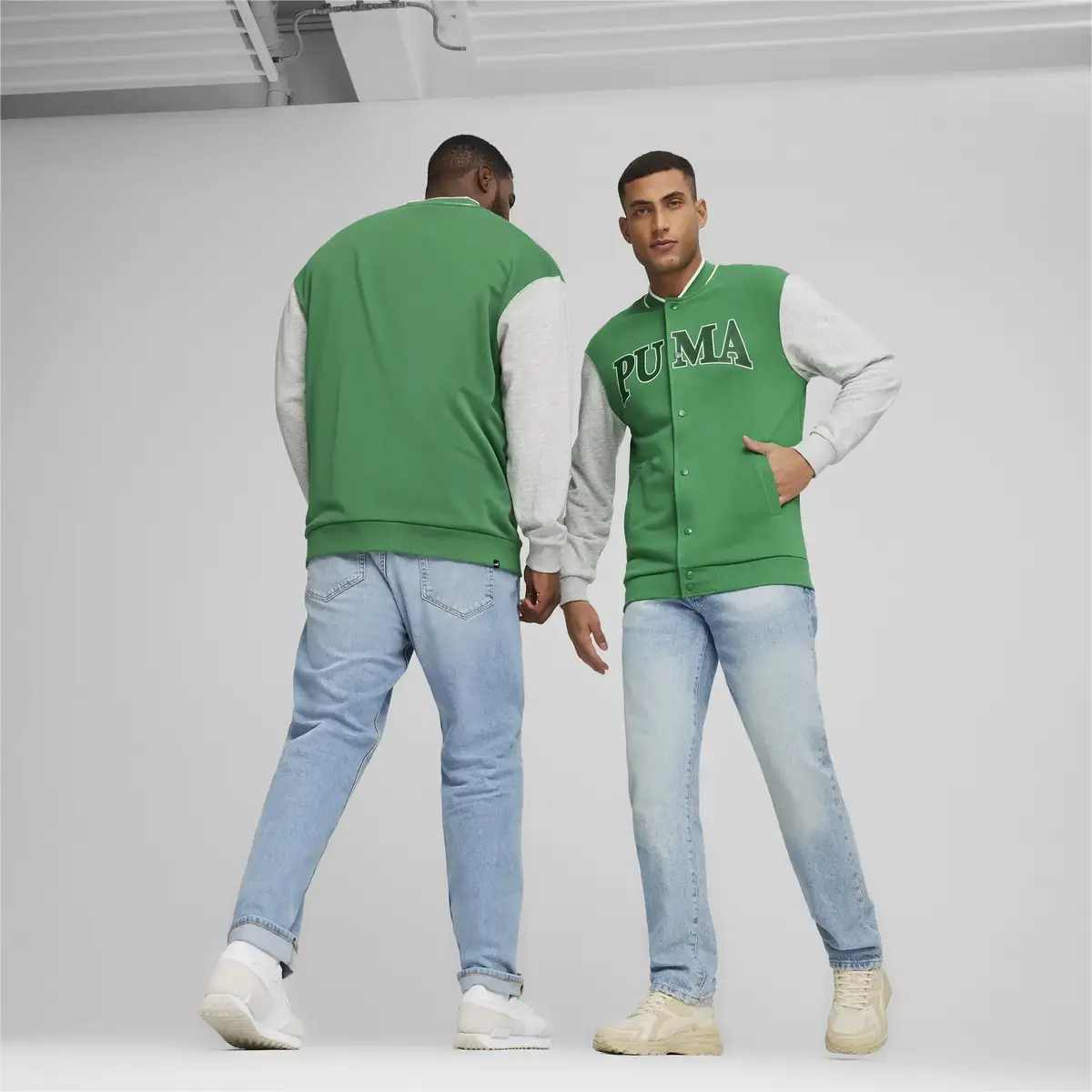 Puma SQUAD Track Jacket TR Yeşil Erkek Sweatshirt