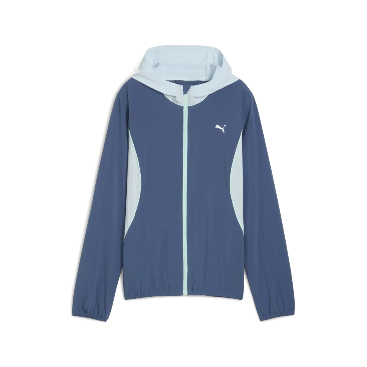 Puma RUN VELOCITY WOVEN JACKET W Mavi Kadın Koşu Ceketi