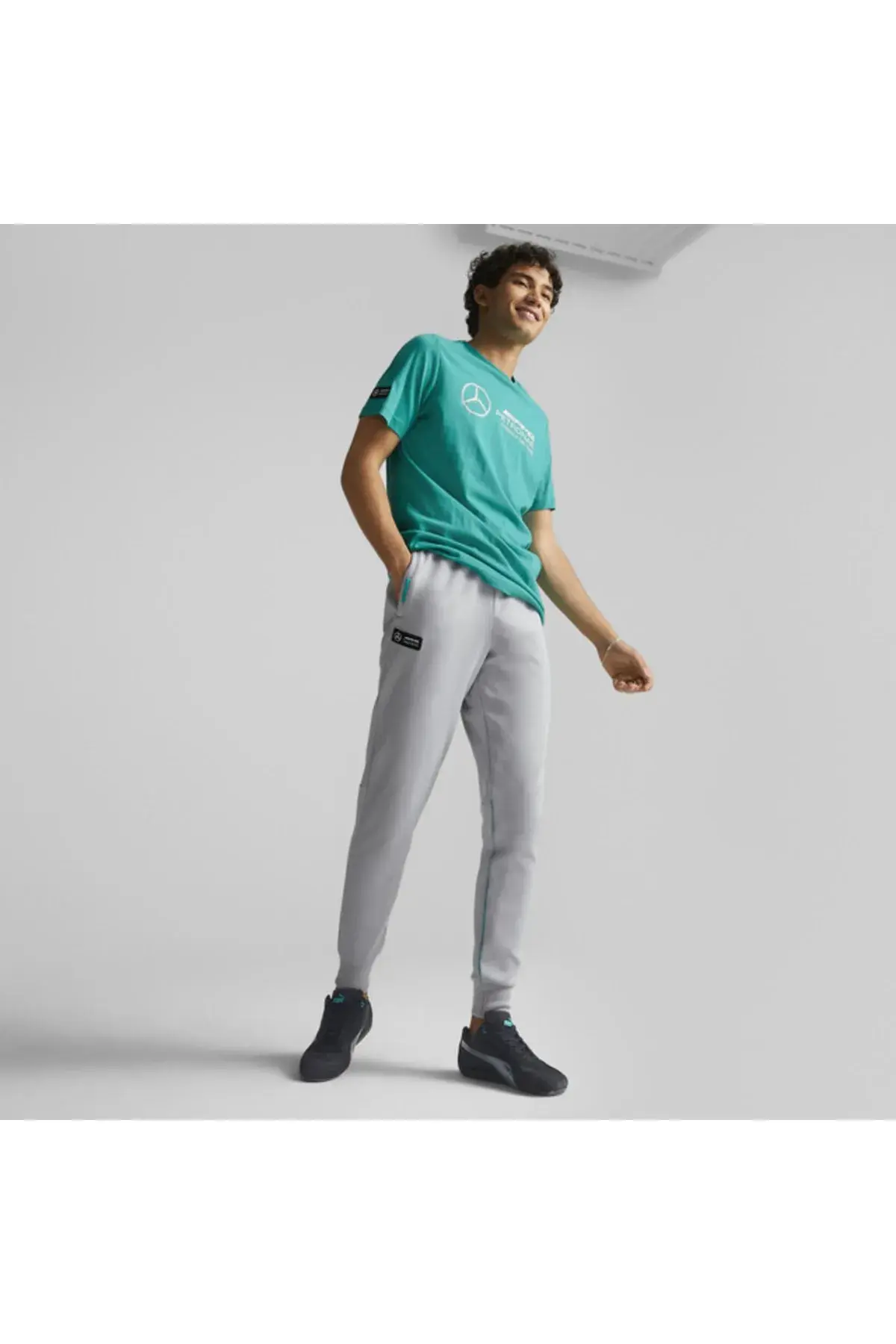 Puma Mapf1 Sweat Pants Mercedes Team Gri Erkek Eşofman Altı