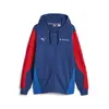 Puma BMW MMS Hdd Sweat Jacket Mavi Erkek Fermuarlı Hoodie