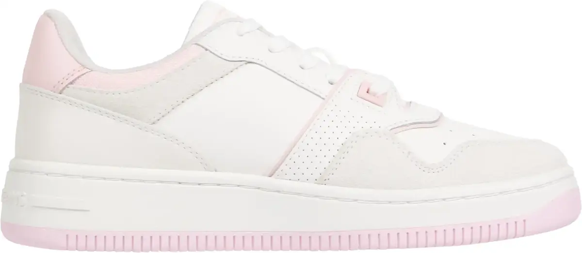 Tommy Hilfiger TJW RETRO BASKET WAS, TIO Beyaz Kadın Spor Ayakkabı & Sneaker