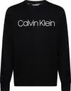 Calvin Klein COTTON LOGO SWEATSHI Erkek Siyah Sweatshirt