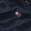 Tommy Hilfiger TJW SLIM BADGE RIB T, C1G Lacivert Kadın T-Shirt & Polo