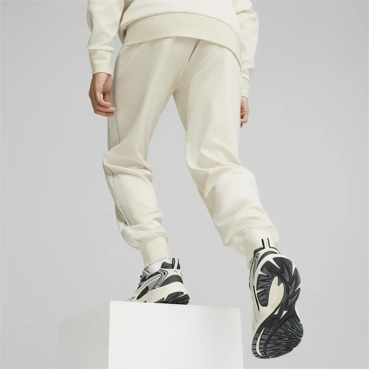 Puma T7 Track Pants Beyaz Erkek Eşofman Altı