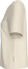 Calvin Klein MODAL SS RELAXED TEE, 101 Krem Kadın T-Shirt & Polo